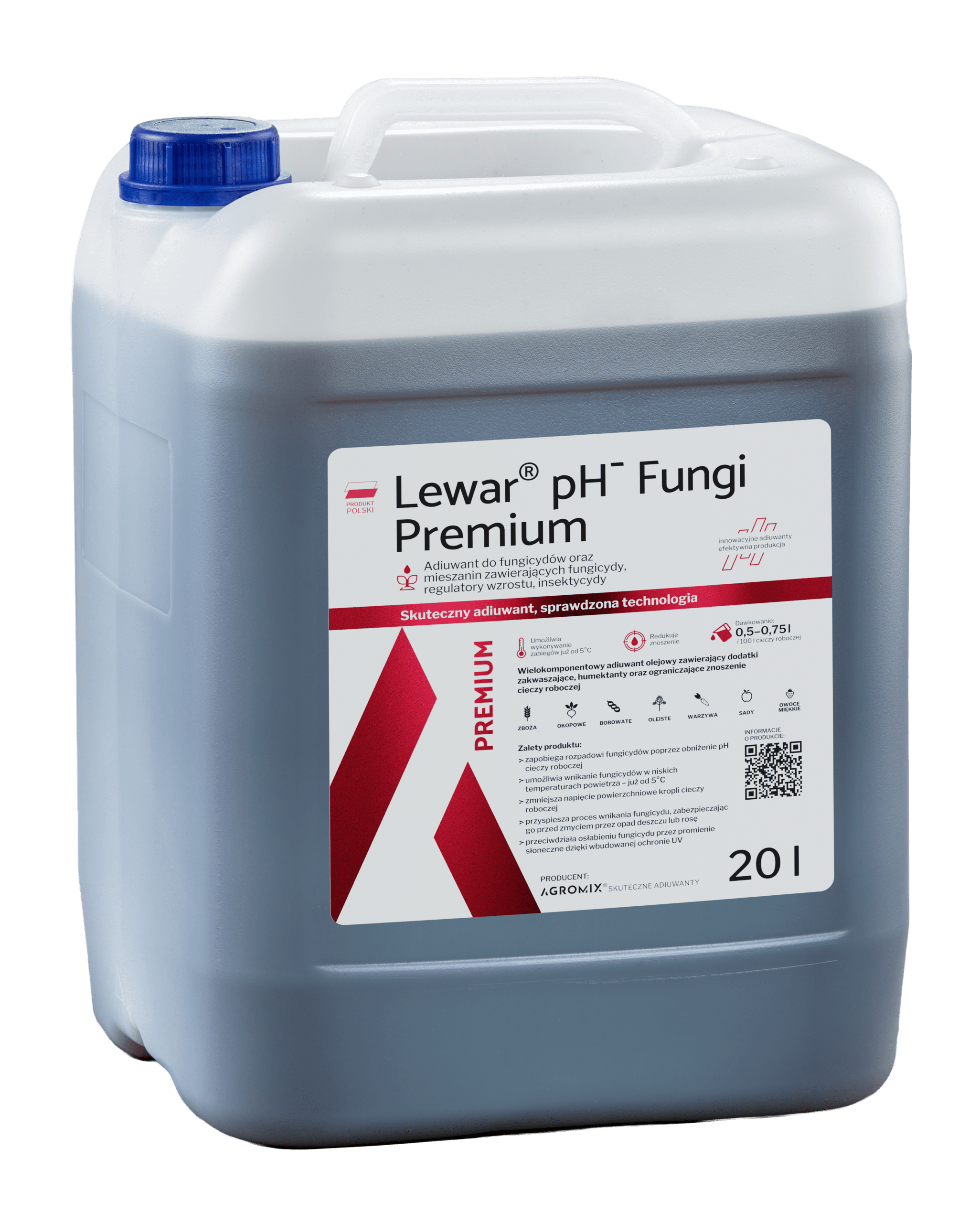 Adiuwant Lewar® pH - Fungi Premium
